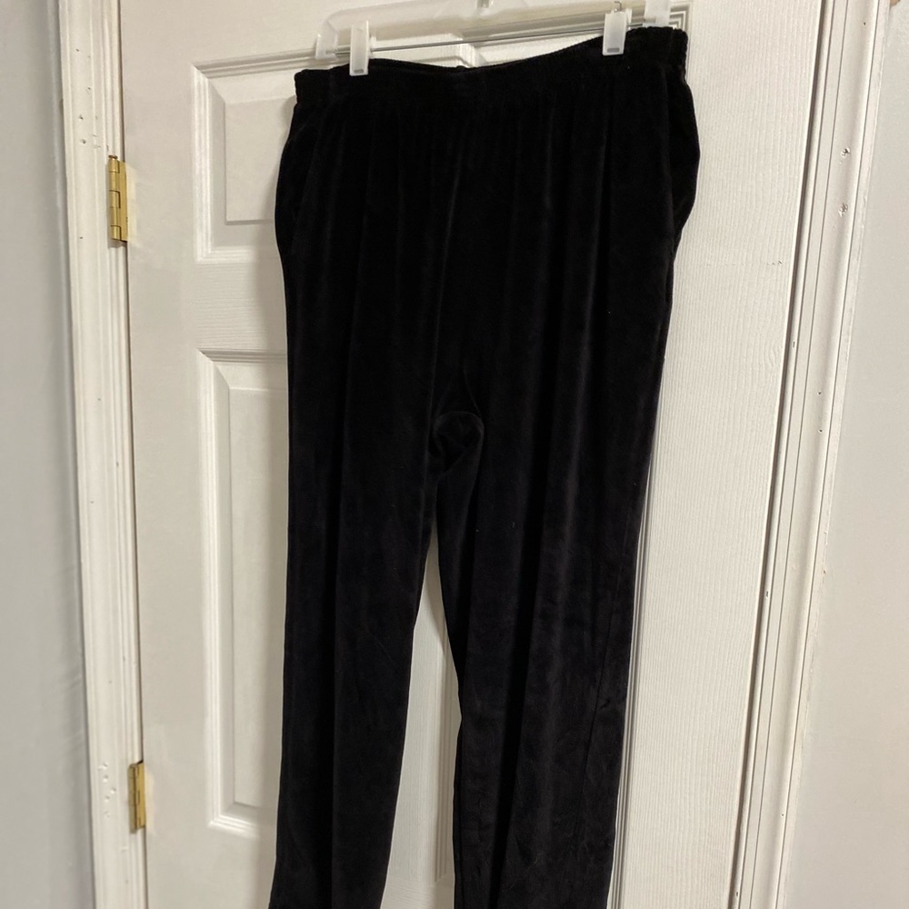 NWT Women’s Alfred Dunner Faux suede Pants Pull On  size 16W